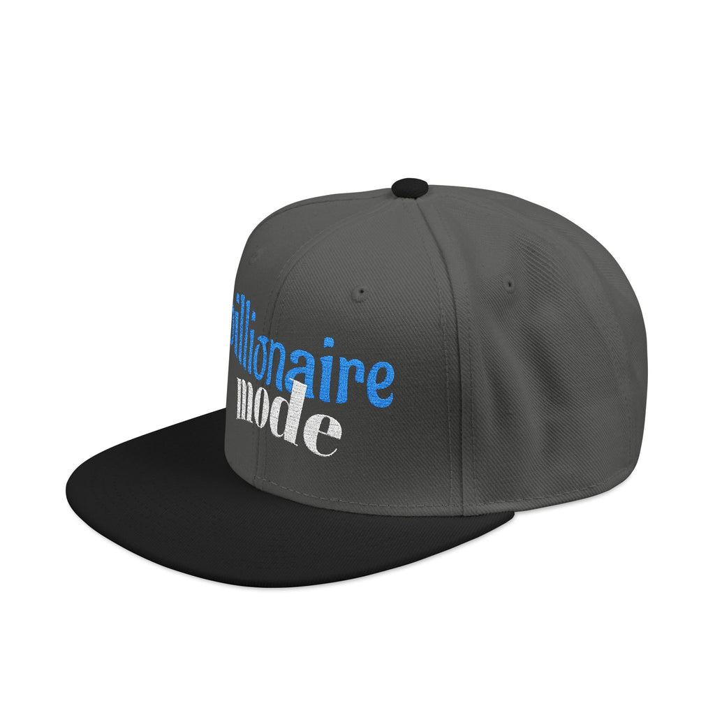 Billionaire Mode Embroidered Snapback Hat